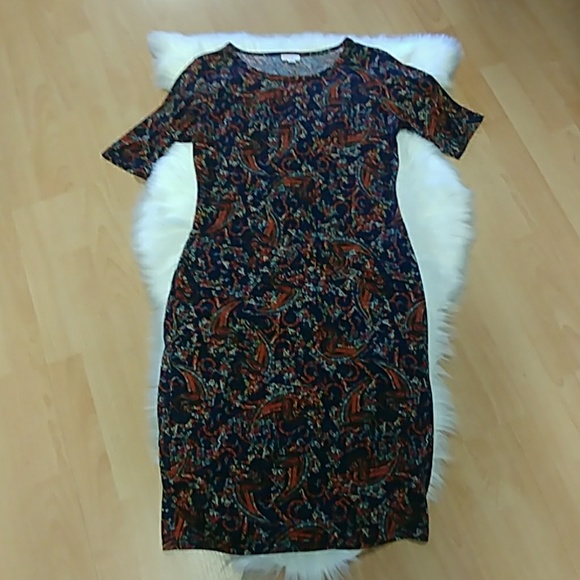 LulaRoe Paisley Julia Dress - Picture 7 of 8